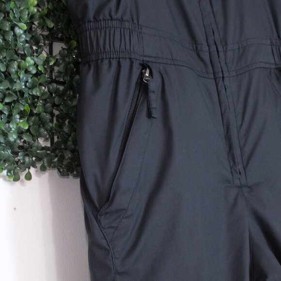 Lands End Kids Bib Snowpants Black Children's 12 - Picture 5 of 16